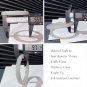 Natural Certified Smoky Gray Floating Sugar Two Dragons with Ball Hetian Nephrite Bangle 55+MM
