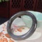 Natural Certificated Grape Smoky Purple Hetian Nephrite Bangle 51MM