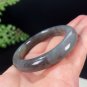 Natural Certificated Grape Smoky Purple Hetian Nephrite Bangle 51MM