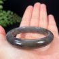 Natural Certificated Grape Smoky Purple Hetian Nephrite Bangle 51MM