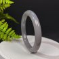 Natural Certificated Smoky Purple Hetian Nephrite Round Bangle 59MM