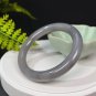 Natural Certificated Smoky Purple Hetian Nephrite Round Bangle 59MM
