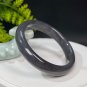 Natural Certificated Grape Smoky Purple Hetian Nephrite Bangle 58MM