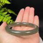 Natural Certificated Green Lake Hetian Nephrite Bangle 58MM