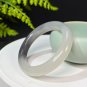 Natural Certificated Gradient Smoky Purple Hetian Nephrite Bangle 50MM