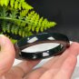 Natural Certificated Dark Green Straight Cut Square Edge Hetian Nephrite Bangle 52MM
