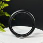 Natural Certificated Matte Black Mutton Fat Hetian Nephrite Bangle 53MM