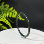 Natural Certificated Dark Green Jingle Hetian Nephrite Bangle 54MM