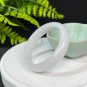 Natural Certificated Mutton Fat White Level Golden Silk Jade Bangle 54MM