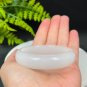 Natural Certificated Mutton Fat White Level Golden Silk Jade Bangle 54MM
