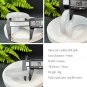Natural Certificated Mutton Fat White Level Golden Silk Jade Bangle 54MM