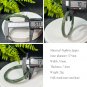 Natural Certificated Kiwi Fruit Green Hetian Nephrite Jasper Bangle 57+MM