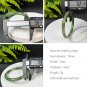 Natural Certificated Kiwi Fruit Green Hetian Nephrite Jasper Bangle 58MM