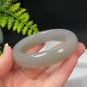 Natural Certificated Excellent Lotus Pink Hetian Nephrite Bangle 60MM