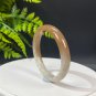 Natural Certificated Gradient Sugar White Hetian Nephrite Bangle 54MM
