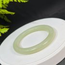 Natural Certificated Yellow Hetian Nephrite Bangle 59MM