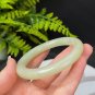 Natural Certificated Yellow Hetian Nephrite Bangle 59MM