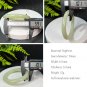 Natural Certificated Yellow Hetian Nephrite Bangle 59MM