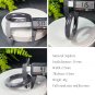 Natural Certificated Gradient Grape Smoky Purple Hetian Nephrite Bangle 51+MM