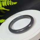 Natural Certificated Grape Smoky Purple Hetian Nephrite Bangle 59MM