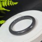 Natural Certificated Grape Smoky Purple Hetian Nephrite Bangle 59MM