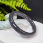 Natural Certificated Grape Smoky Purple Hetian Nephrite Bangle 59MM