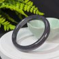Natural Certificated Grape Smoky Purple Hetian Nephrite Bangle 59MM