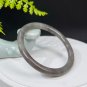 Natural Certificated Grape Purple Floating Twig Motifs Hetian Nephrite Bangle 57+MM