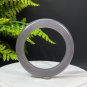 Natural Certificated Exquisite Smoky Purple Hetian Nephrite Bangle 55MM