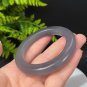 Natural Certificated Exquisite Smoky Purple Hetian Nephrite Bangle 55MM