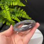 Natural Certificated Gradient Smoky Purple Hetian Nephrite Bangle 59MM