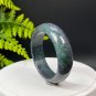Brazilian Ruby Zoisite Bangle 57MM Blue Green Red July Birthstone