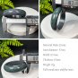 Brazilian Ruby Zoisite Bangle 57MM Blue Green Red July Birthstone