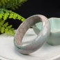 Blue Green Fossilized Coral Bangle 58MM Porcelain Luster Jadeification Lemon Blossom Phoenix Tail