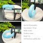 Hemimorphite Bangle 58+MM Icy Porcelain Luster Crystallization Light Blue White