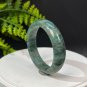 Green Lepidolite Bangle 55MM Crystallization
