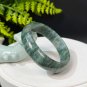 Green Lepidolite Bangle 55MM Crystallization