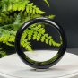 Golden Obsidian Bangle 55MM Icy Floating Golden Sheen