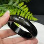 Golden Obsidian Bangle 55MM Icy Floating Golden Sheen