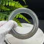 Rare Gray Blue Green Agate Bangle 56MM High Icy Translucent Cornucopia Clean Chunky Round