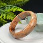 Mexican Crazy Agate Bangle 62MM Porcelain Luster Crystallization Multi-color