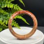 Mexican Crazy Agate Bangle 62MM Porcelain Luster Crystallization Multi-color