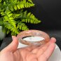 Red Phantom Quartz Bangle 59MM Icy Transparent Rainbow Multi-inclusions