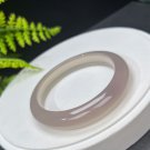 Ice Purple Agate Bangle 58MM High Icy Translucent Clean