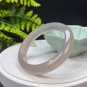 Ice Purple Agate Bangle 58MM High Icy Translucent Clean