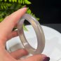 Ice Purple Agate Bangle 58MM High Icy Translucent Clean