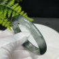 Red Green Phantom Quartz Bangle 60MM Icy Translucent Multi-inclusions Ghost Crystal