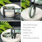 Red Green Phantom Quartz Bangle 60MM Icy Translucent Multi-inclusions Ghost Crystal