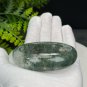 Green Phantom Quartz Bangle 58MM Icy Translucent Multi-inclusions Ghost Crystal