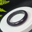 Brazilian Ruby Zoisite Bangle 63MM Crystallization Blue Green Red July Birthstone